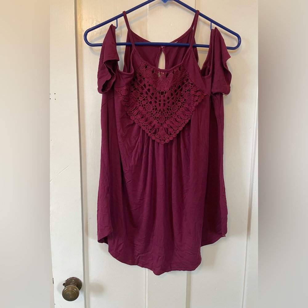 Wine Laced Top